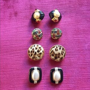 Clip Earrings, Vintage Elegant and Casual.